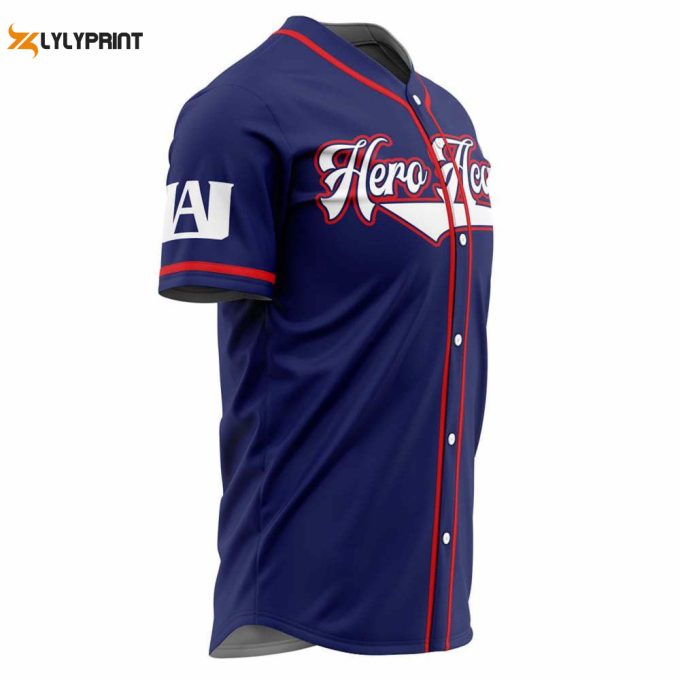 Personalized Hero Anime Baseball Jersey 2