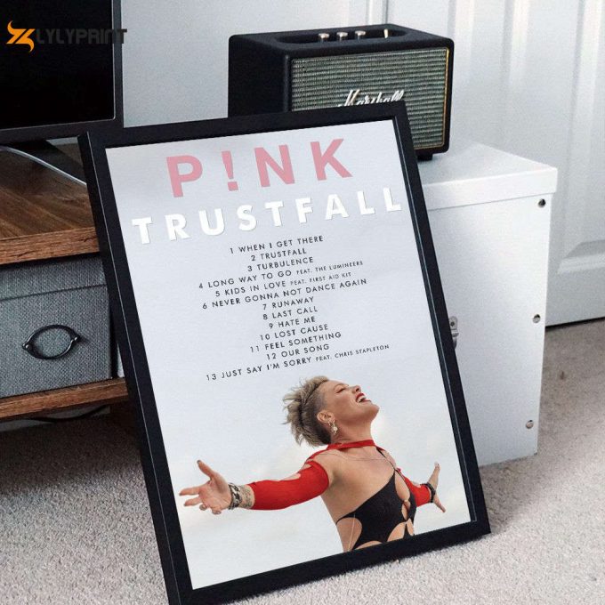 Pink - Trustfall Album Poster, P!Nk 2023 Poster 2