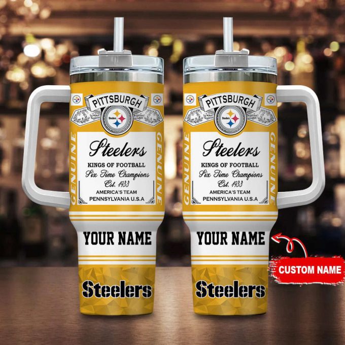 Pittsburgh Steelers Nfl Kings Of Football Personalized Stanley Tumbler 40Oz 2