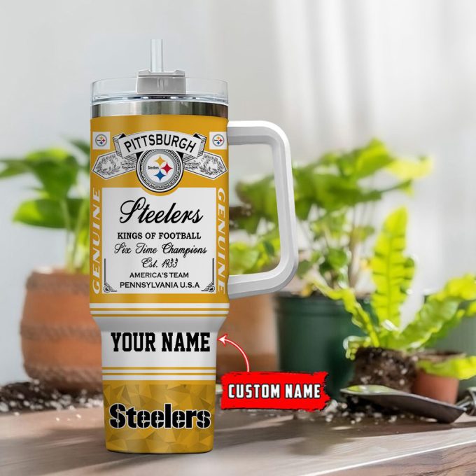 Pittsburgh Steelers Nfl Kings Of Football Personalized Stanley Tumbler 40Oz 3
