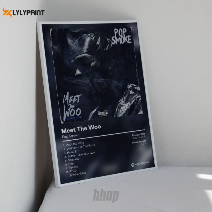 Pop Smoke - Meet The Woo - Album Cover Poster 2