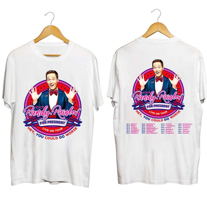 Randy Rainbow Shirt: 2023 Tour &Amp;Amp; Concert Fan Apparel 1