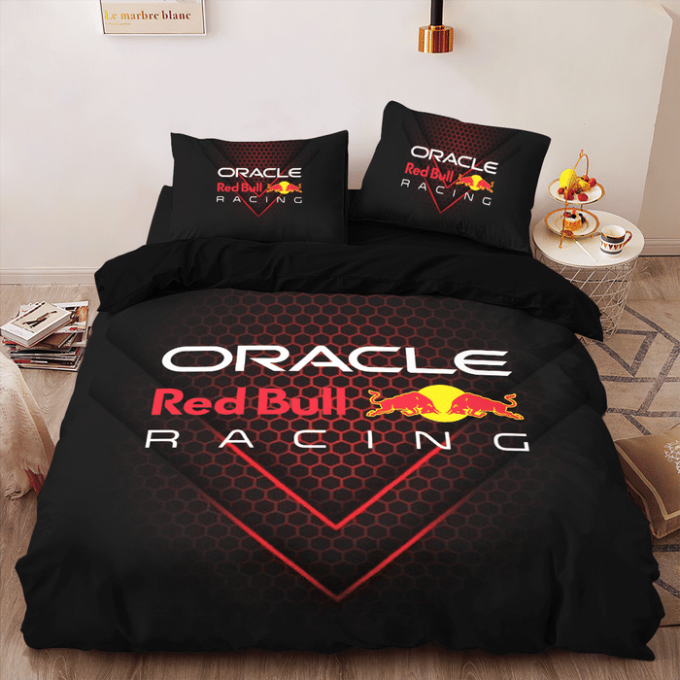 Red Bull Racing Duvet Cover Bedding Set Gift For Fans 2024 Bd782 2