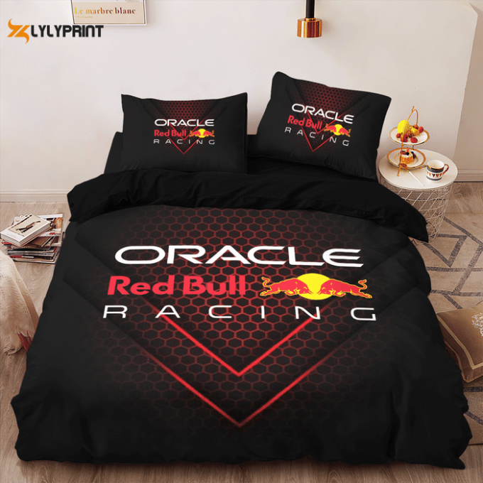 Red Bull Racing Duvet Cover Bedding Set Gift For Fans 2024 Bd782 1