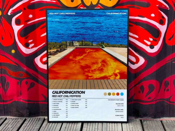 Red Hot Chili Peppers &Quot;Californication&Quot; Album Cover Poster #6 3