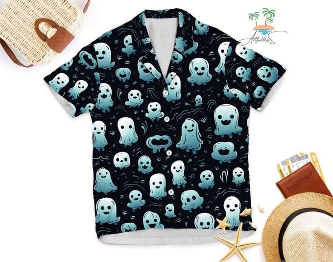 Retro Halloween Spooky Season Hawaiian Shirt 4