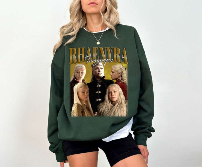 Rhaenyra Targaryen T-Shirt Rhaenyra Targaryen Shirt Rhaenyra Targaryen Tees Rhaenyra Targaryen Sweater Trendy Sweatshirt Couples Shirt 4