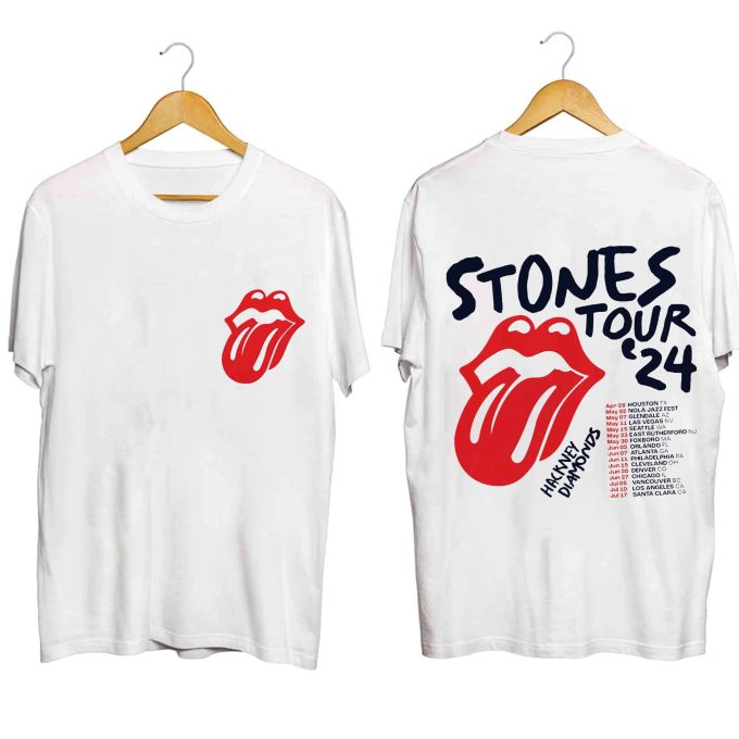 Rolling Stones 2024 Hackney Diamonds Tour Shirt, Rolling Stones Band Fan Shirt, Rolling Stones 2024 Tour Shirt, Hackney Diamonds Tour Shirt 2