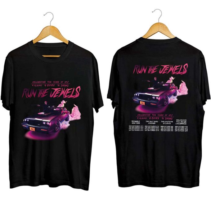 Run The Jewels 2023 Tour Shirt, Run The Jewels 2023 Band Fan Shirt, Run The Jewels Concert Shirt, Rtj Band Shirt 1