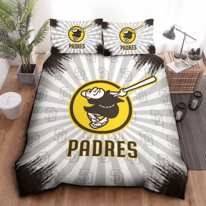 San Diego Padres Duvet Cover Bedding Set Gift For Fans Bd797 2