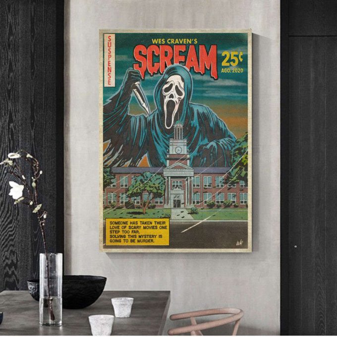 Scream Movie Retro Poster 2