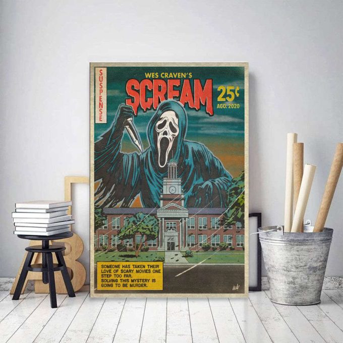 Scream Movie Retro Poster 3