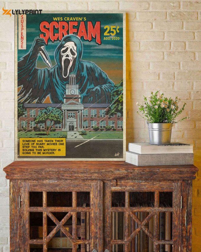 Scream Movie Retro Poster 1