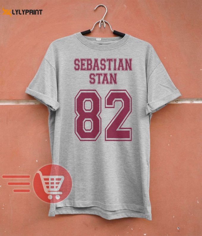 Sebastian Stan Shirt Sebastian Stan T-Shirt Bucky Barnes Shirt, Bucky Barnes T-Shirt Sebastian Stan Birthday 1982 82 Unisex T-Shirt Tee 1