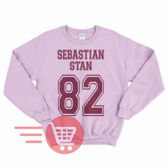 Sebastian Stan Sweatshirt Sebastian Stan 82 Sweater Bucky Barnes Sweatshirt Bucky Barnes 1982 Birthday Poster T-Shirt Unisex Sweatshirt Tee 7