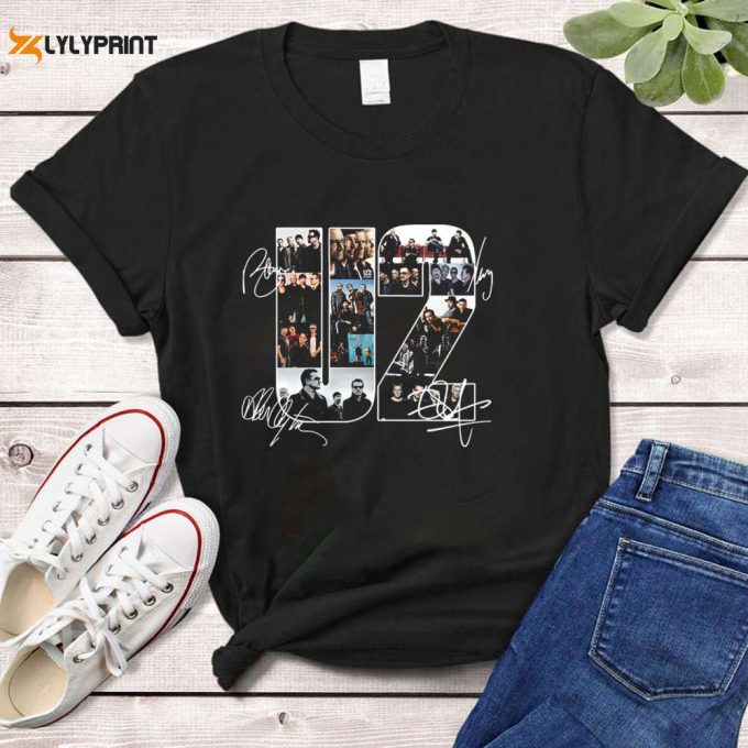 Signature U2 Band T Shirt U2 Band Achtung Baby Tour Sweatshirt U2 Band Hoodie U2 Shirt Fan Gifts U2 Joshua Tree Shirt U2 Tour Merch 1