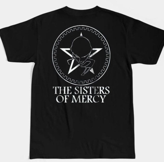 Sisters Of Mercy Gothic Rock Icons T-Shirt: Haunting Music Design 2