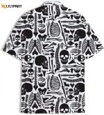 Skull Hawaiian Shirt, Horror Aloha Shirt