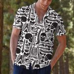 Skull Hawaiian Shirt, Horror Aloha Shirt