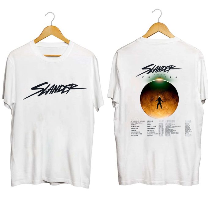 Slander Band 2023 North American Tour Shirt: Official Fan Merchandise 2