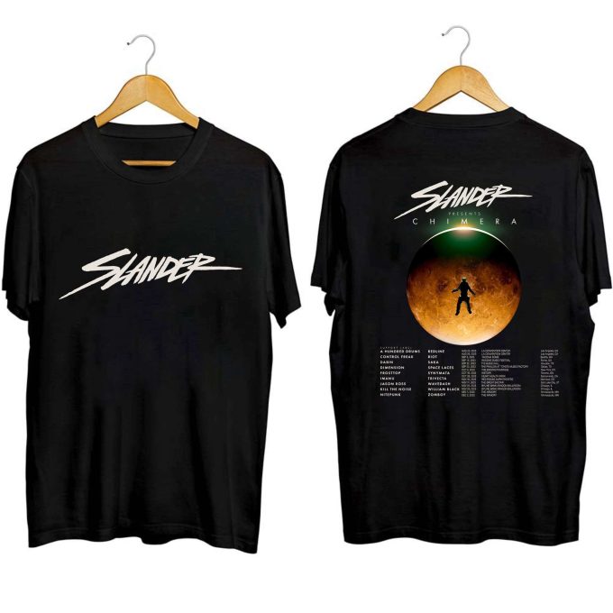 Slander Band 2023 North American Tour Shirt: Official Fan Merchandise 1