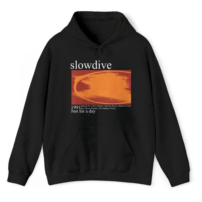 Slowdive Just For A Day 1991 Unisex T-Shirt - 90S Concert &Amp; Halloween Gift 3