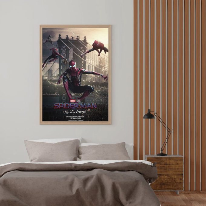 Spider Man No Way Home Poster, Tom Holland, Wall Art 2