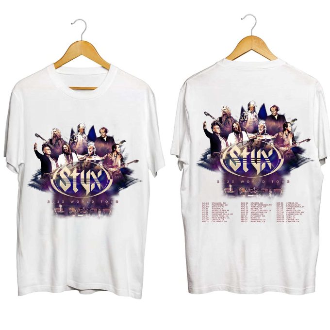 Styx 2023 Tour Shirt: Fall Tour Fan &Amp; Concert Band Merch 2