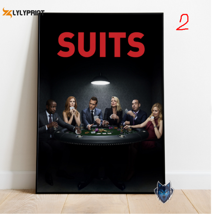 Suits Poster, Harvey Specter Wall Art 2