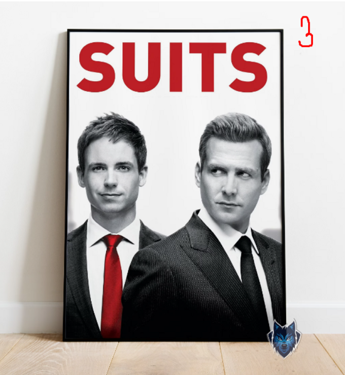 Suits Poster, Harvey Specter Wall Art 3