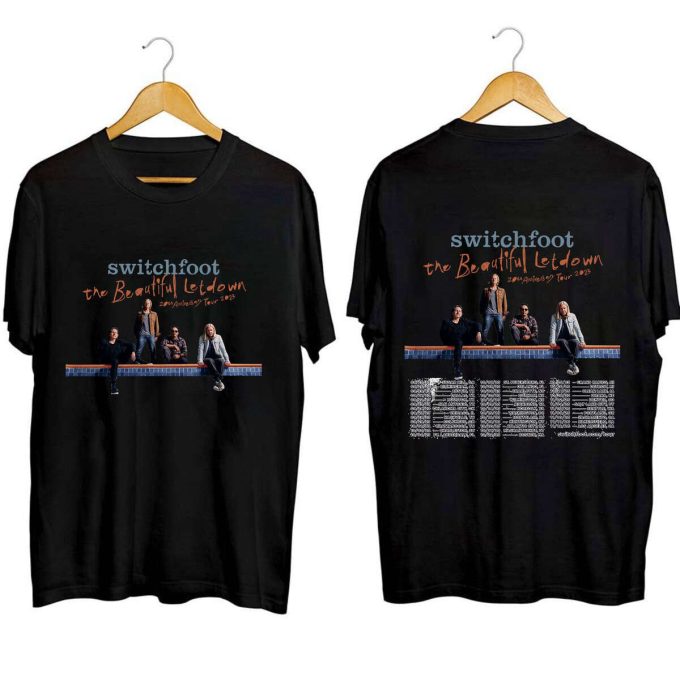 Switchfoot 2023 Tour Shirt: The Beautiful Letdown Concert Tee 2