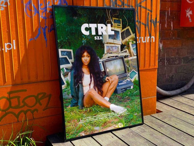 Sza &Quot;Ctrl&Quot; Album Cover Poster #Fac Ver2 3