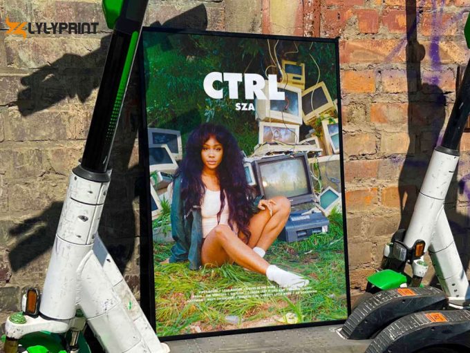 Sza &Amp;Quot;Ctrl&Amp;Quot; Album Cover Poster #Fac Ver2 1