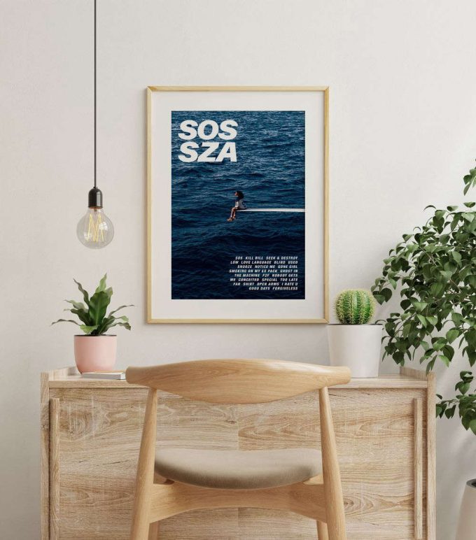 Sza Poster - Sza Sos - Sza Wallart - Sza Decorative 3