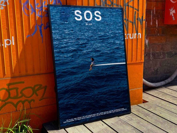 Sza &Quot;Sos&Quot; Album Cover Poster #Fac 2