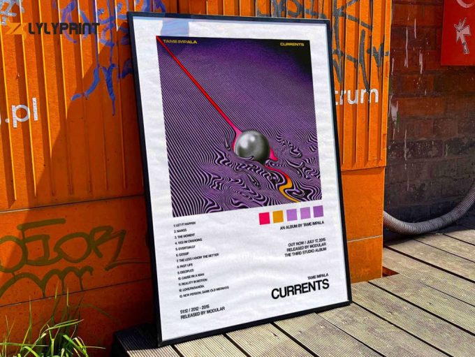 Tame Impala &Amp;Quot;Currents&Amp;Quot; Album Cover Poster #2 1