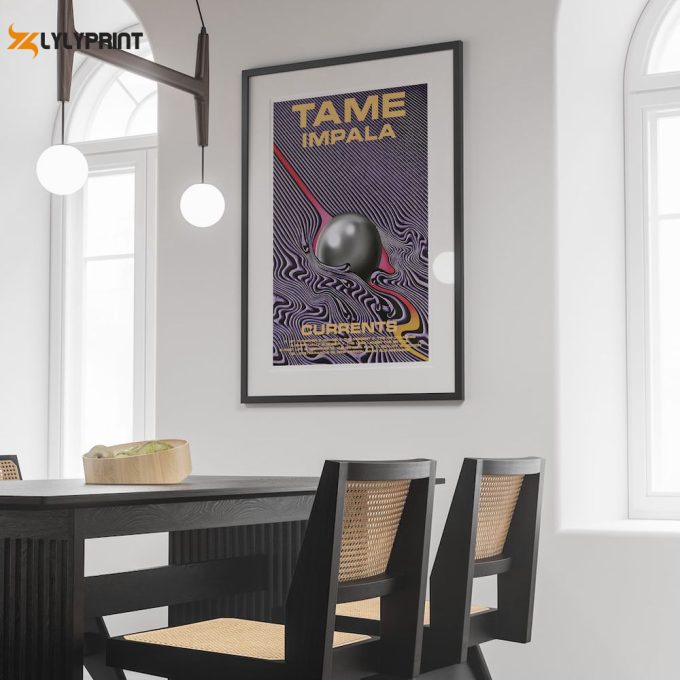 Tame Impala Currents Poster, Room Decor, Music Decor, Music Gifts, Tame Impala Art 1