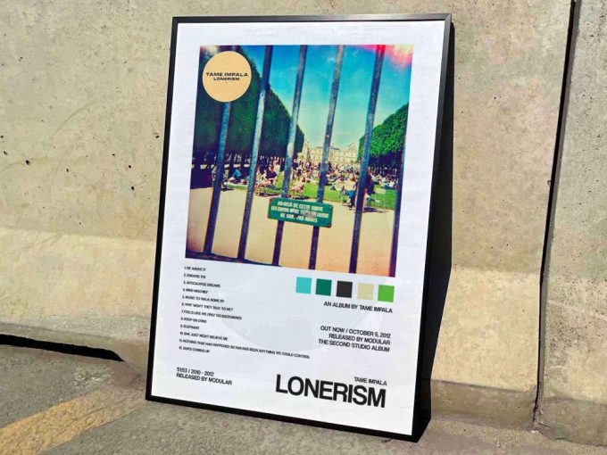 Tame Impala &Quot;Lonerism&Quot; Album Cover Poster #2 2