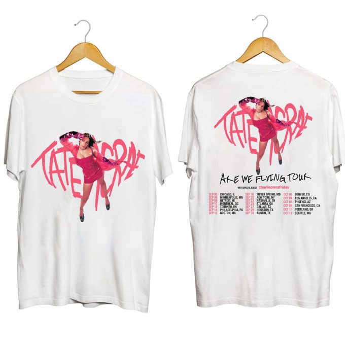 Tate Mcrae Are We Flying Tour Shirt 2023 - Fan &Amp; Concert Shirts 2