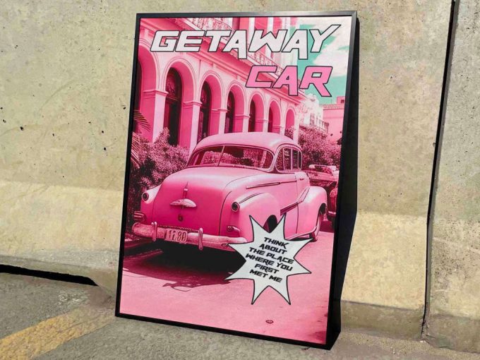 Taylor Swift &Quot;Getaway Car&Quot; Album Cover Poster #3 3