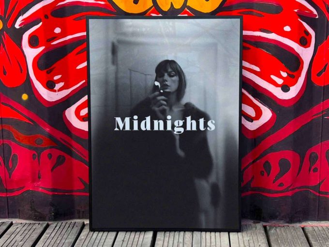 Taylor Swift &Quot;Midnights&Quot; Album Cover Poster # 3