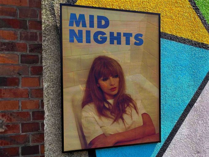 Taylor Swift &Quot;Midnights&Quot; Album Cover Poster #7 3