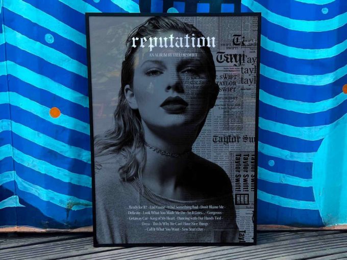 Taylor Swift &Quot;Reputation&Quot; Album Cover Poster #Fac 2