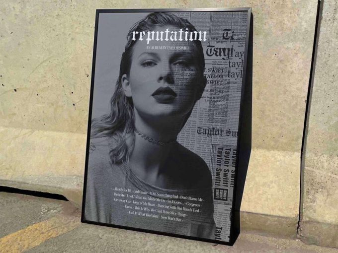 Taylor Swift &Quot;Reputation&Quot; Album Cover Poster #Fac 3