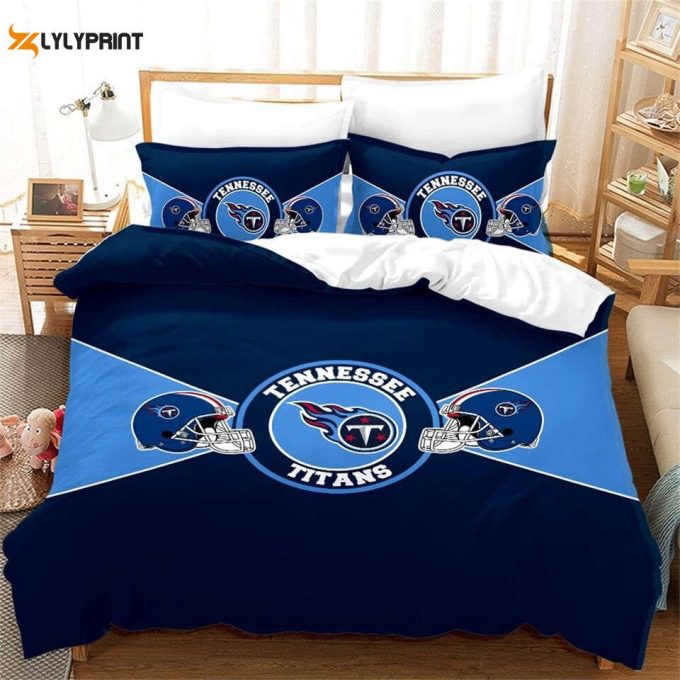 Tennessee Titans Duvet Cover Bedding Set Gift For Fans Bd855 1