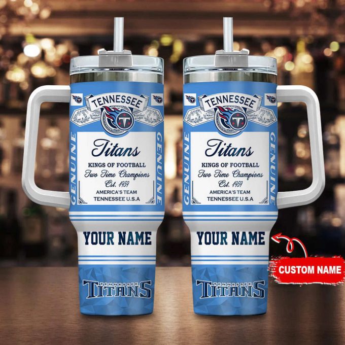Tennessee Titans Nfl Kings Of Football Personalized Stanley Tumbler 40Oz 3