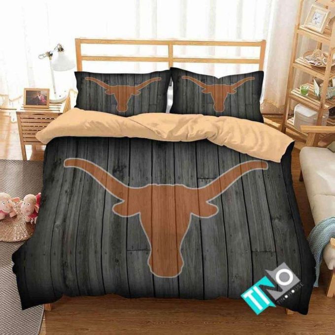 Texas Longhorns Duvet Cover Bedding Set Gift For Fans 2024 Bd863 2