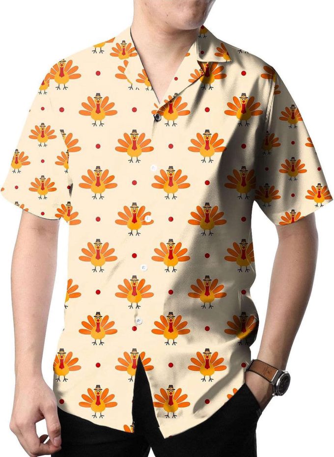 Thanksgiving Turkey Hawaiian Shirt 6