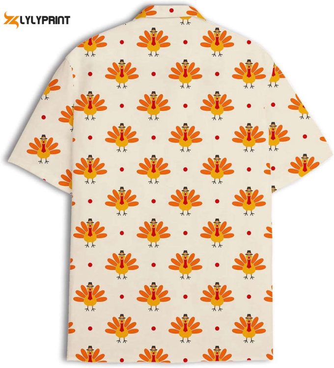 Thanksgiving Turkey Hawaiian Shirt 1