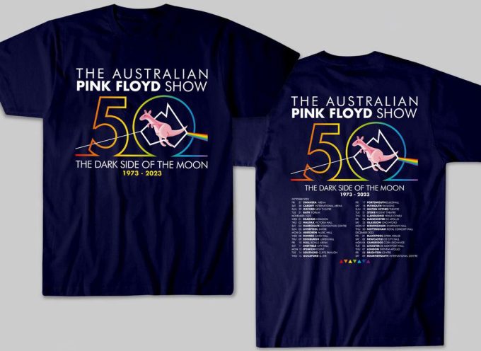 The Australian Pink Floyd Show 2023 Tour T-Shirt Sweatshirt, Pink Floyd Concert Shirt, Australian Pink Floyd Gift, 2023 Concert Shirt 2